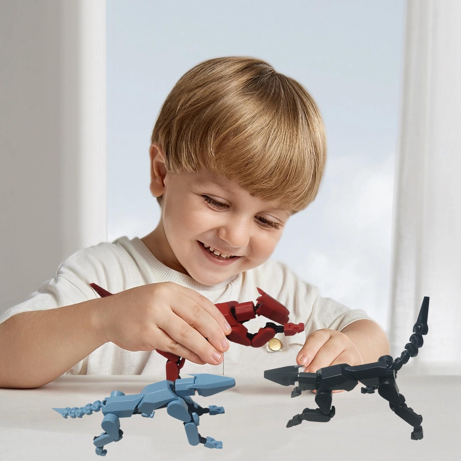 Многосуставная человеческая кукла с 3D-печатью — фото 4