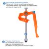 1PC Effortless Solder Paste Glue Gun Extruder Circuit Board Repair Solder Paste Booster UV Glue Gun Booster Soldering Accessorie