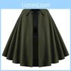Mantello Medievale Fantasy Costume Cosplay Per Festa di Halloween E Spettacoli Teatrali