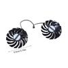 Graphics Card Cooling Fan for RTX2080 2080Ti 2070 Video Card Optimaled Cooling Effect 4Pin Connection Quiet Running Fan