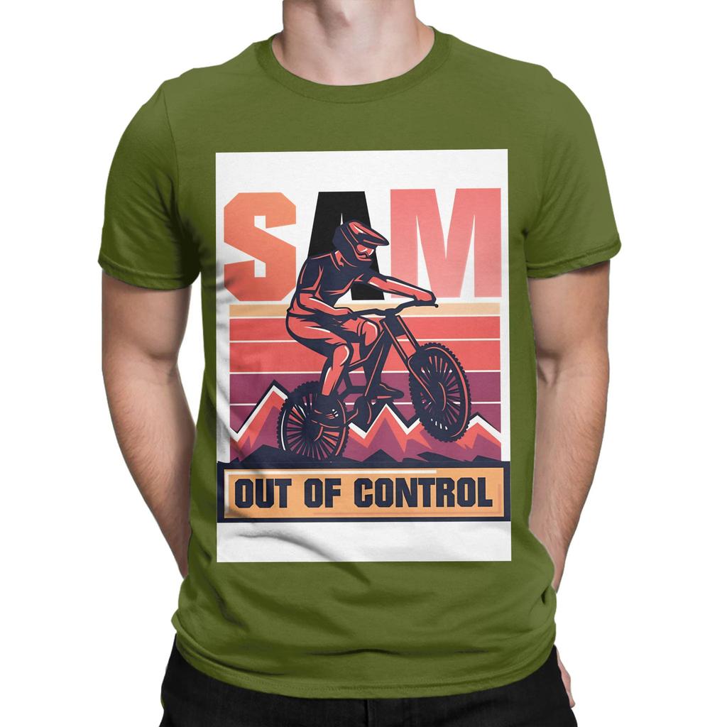 Sam Pilgrim OF CONTROL Funny Graphic 100 Cotton TShirt Sam Pilgrim Tops Tees For Unisex