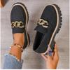 Woman Shoes Comfortable Women's Loafers With Heels Casual Shoes Elegant Heel Zapatos De Mujer New Slip-on Shoes Women Footwear