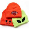 New men's and women's woolen hats with animal cartoon sawtooth flying pig embroidery, knitted hats for autumn and winter, warm student hats