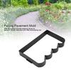 Garden Floor Paving Mold Park Decorations Stepping Stones Moulds DIY Garden Buildings Supply Reusable Cement Frame Brick Molds