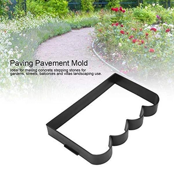 Garden Floor Paving Mold Park Decorations Stepping Stones Moulds DIY Garden Buildings Supply Reusable Cement Frame Brick Molds