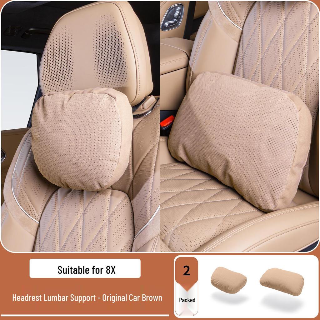 Zeekr 8X Maybach Lumbar Support Headrest - Comfortable, Breathable, Thickened Cotton Core.