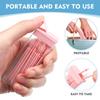 200 Pcs Toothpicks Interdental Brush Teeth Cleaning Tools Stainless Steel Gum Travel