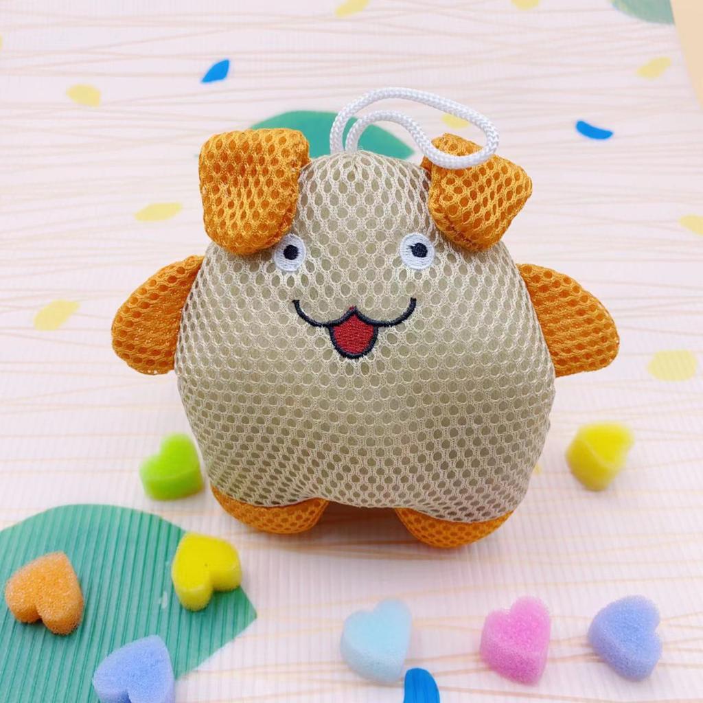 Mesh Doll Bath Ball Children And Girls Favorite Bath Supplies Cartoon Large Bath Flower Bathing