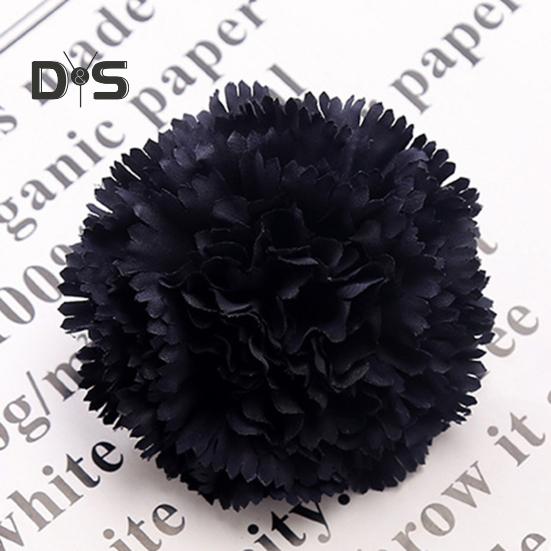 10 Pcs Artificial Carnation Flowers Handmade Faux Silk Flowers Fake Carnation Blooms for DIY Crafts Wedding Baby Showers Decorations