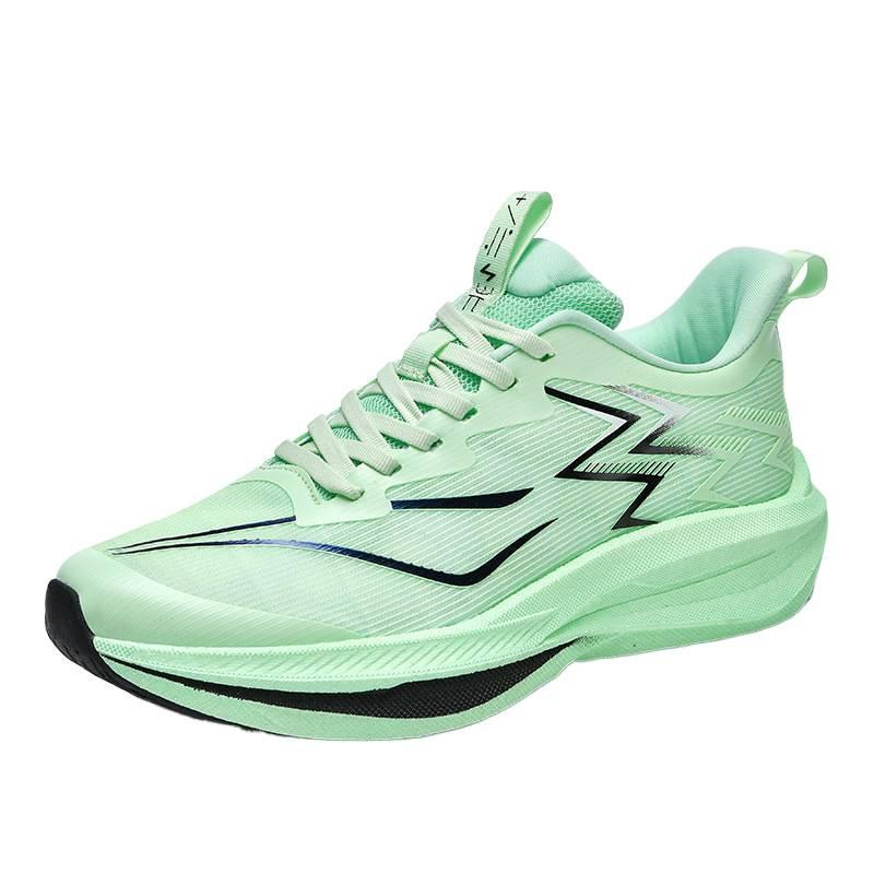 Couple mesh breathable sneakers high quality real explosive carbon board sports racing running shoes fashion versatile trendy shoes