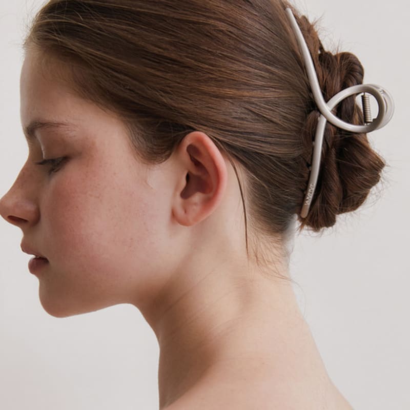 

TATIANA Chic Modern Line Hair Crow Clip HB2264 Matt BLACK