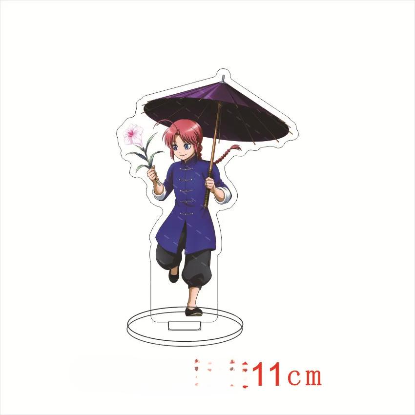 Anime Gin Tama Hijikata Toshirou Okita Sougo Takasugi Game GINTAMA Acrylic Stand Doll Figure Model Plate Cosplay Toy for Gift
