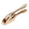 Garlic Press Gold Color Aluminium Alloy Dolphin Style Teeth Design Multipurpose Garlic Crusher for Ginger Nuts