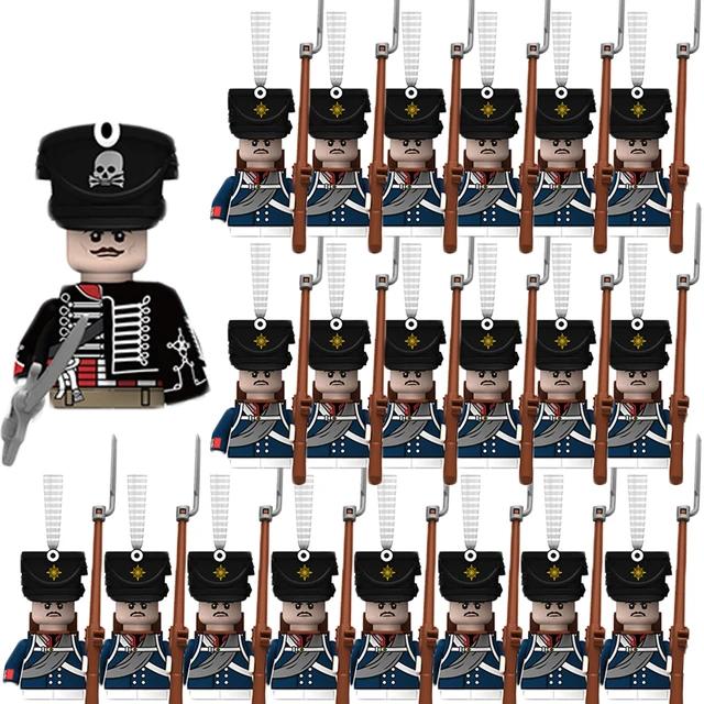 Kids Building Blocks Toy Napoleonic Wars Military WW2 Mini Dolls Soldier Duke Medieval Knights Officer Model Toy wholesale store