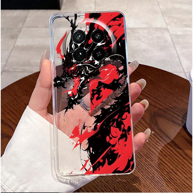 For Realme GT5 Pro Casing Clear Soft Silicone Love Heart Rabbit Cute Cartoon Back Cover for Realme GT 5 Pro 5G Phone Case Bumper