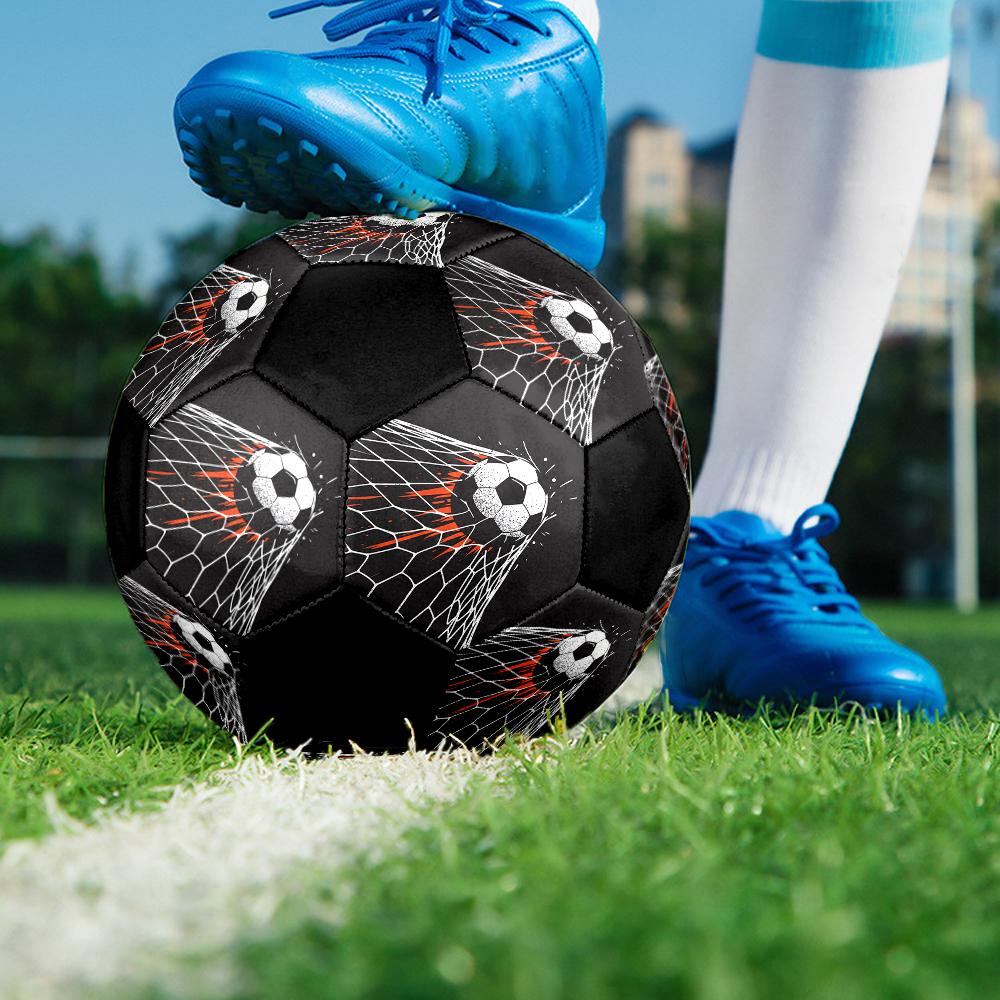 Pallone da Calcio Tema Calcio Taglia 5, Adatto Sia per Partite Indoor che Outdoor, un Regalo Adatto a Tutti.