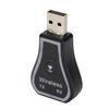 Bluetooth 5.0 Sender Empfänger 2 in 1 RGB Umgebungslicht USB Bluetooth 5.0 Adapter für TV Heimstereoanlage