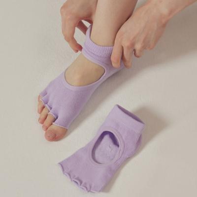REXY Luna Doppelseitige Rutschfeste Halbzehensocken