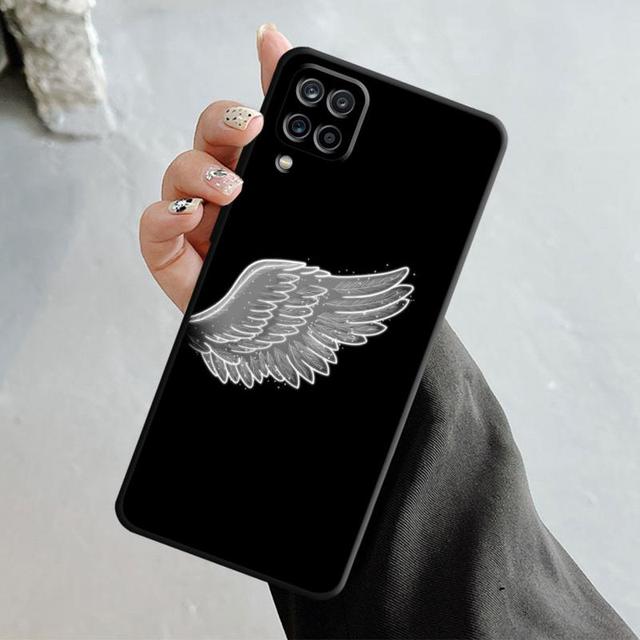 

Чехол для телефона Samsung Galaxy A70 A70s A50 A30s A04s A20s A20e A02 A02s A03 A42 M52 M31 M04, чехол для девочек с крыльями ангела и демона Samsung A40