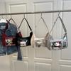 Cross-border Girls Anime Ita Bag - Large Capacity Transparent Button Shoulder Bag
