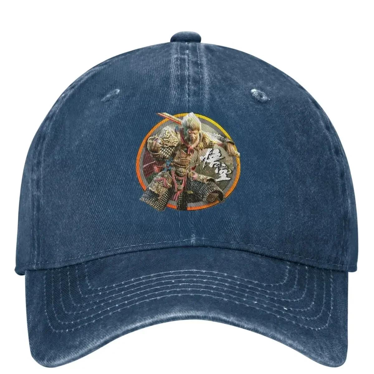 

Black Myth Wukong Gaming Baseball Cap Outdoor Sports y2k Cool Hip Hop Dad Hats Couple Women Vintage Sun Visors Snapback Cap as picture