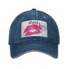 Mary Kay Cosmetics Denim Fabric Cap Casual Baseball Caps Adjustable Hat Summer Unisex Baseball Hats