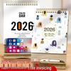 2026 Індивідуальний креативний настільний планувальник та календар-щоденник
