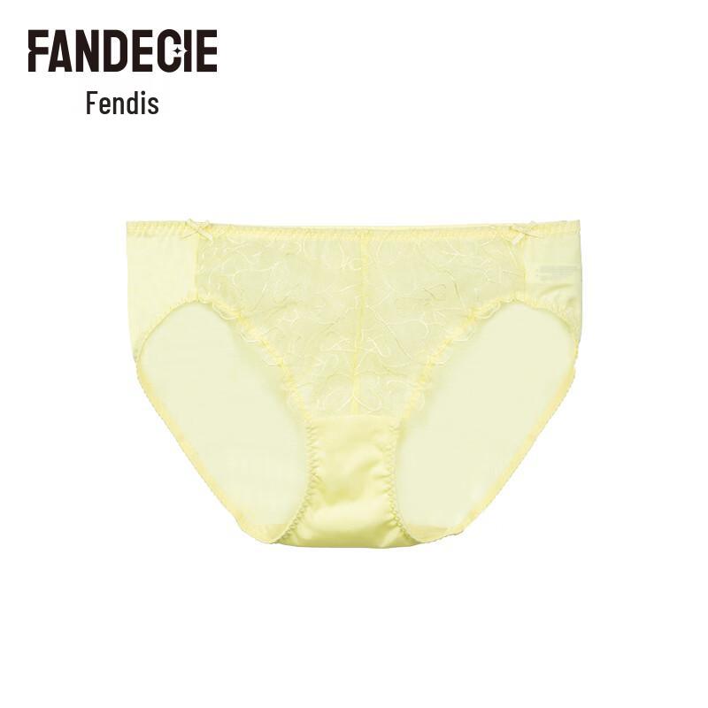 Fendeshi Women's Heart Lace Low-Waist Briefs