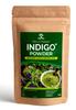 Trivang 100% Organic (400G) Herbal Indigo Powder, for Natural Hair Coloring, Protects Hair from Damage