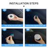 Car LED Night Light Touch Sensor Type Auto Roof Trunk Light Ceiling Reading Light Dome USB Charging for Bedroom Kitchen