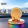 Car Phone Holder with Light Wireless Charging Mount RGB Ambient 15W Fast Stand Magnetic Charger Vacuum Suction Cellphone Accessories