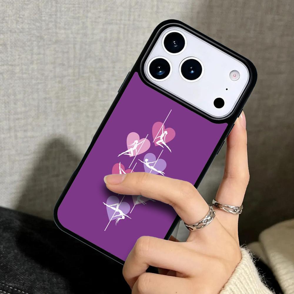 Capa Case for iPhone 17 Air 16 Pro Max 15 Plus 11 13 Mini 14 12 Back Phone Cover Pole Dancer Dancing