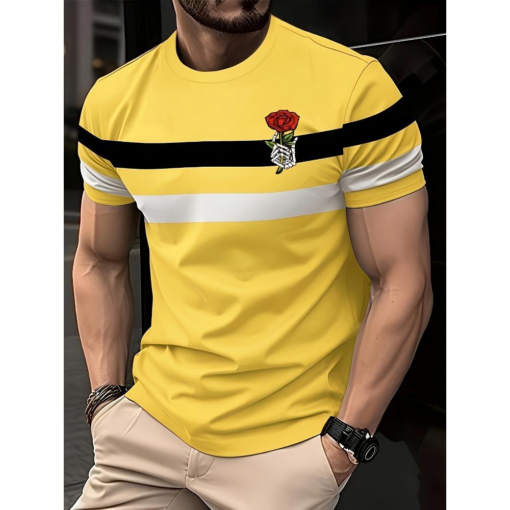 T-shirt summer casual breathable quick drying short sleeved top street wear