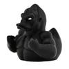 Black Gorilla Duck Figurine 3D Printed Muscle Orangutan Duck Statue Animal Sculpture Home Office Desktop Car Dashboard Decoration Ornament
