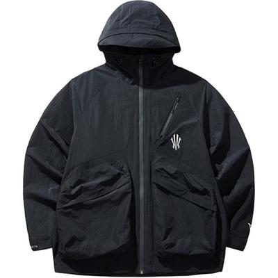 Unisex Kyrie Irving Series Water-Repellent Hooded Woven Sports Jacket Black 172441604N-4