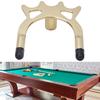 Metal Durable Anti-slip Billiards Snooker Pool Cue Rest Bridge Head Holder Billiard Accessory(High Type with plastic Particle )