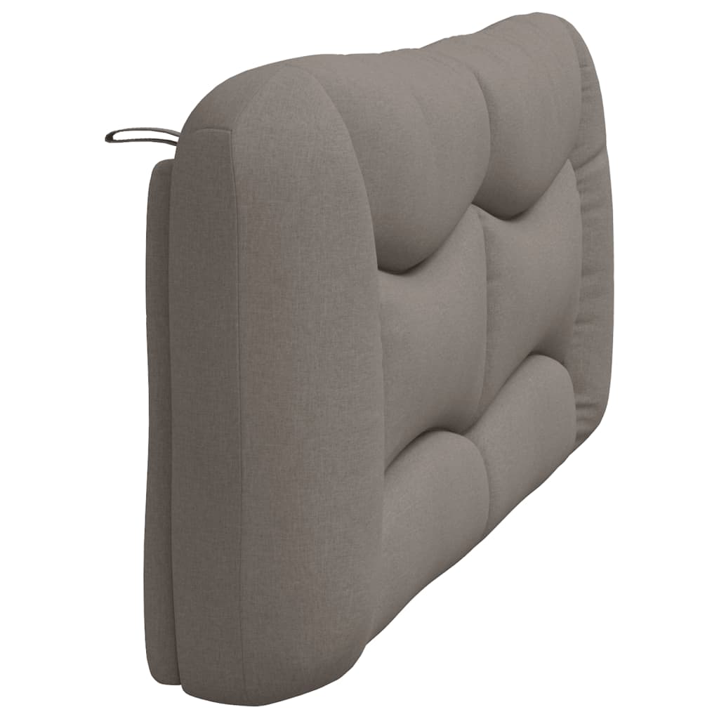 Vidaxl Poduszka Na Wezgłowie, Kolor Taupe, 180 Cm, Tkanina