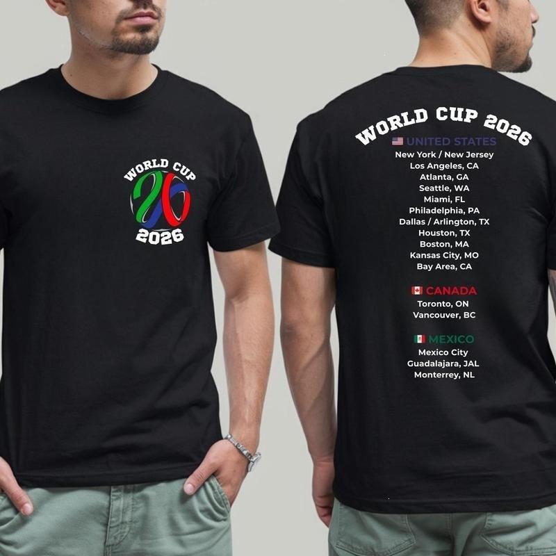 Soccer Fan T-Shirt Jost 3D Print 2026 World Cup Y2 XXS