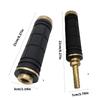 Quick Connecting Gas Lamp Adapter Copper Rubber Texture Outdoor Gas Lights Connectors for Night Camping Extended Handle