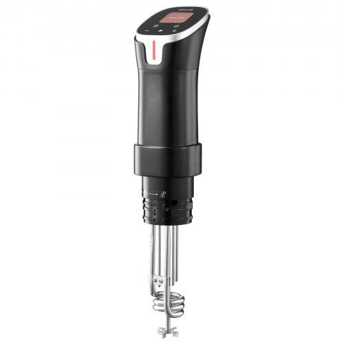 VEVOR Sous Vide Precision Cooker, 1100W Sous-Vide Cooking Machine, WIFI Immersion Circulator with 10 Preset Recipes, LCD Touchscreen, Fast-Heating