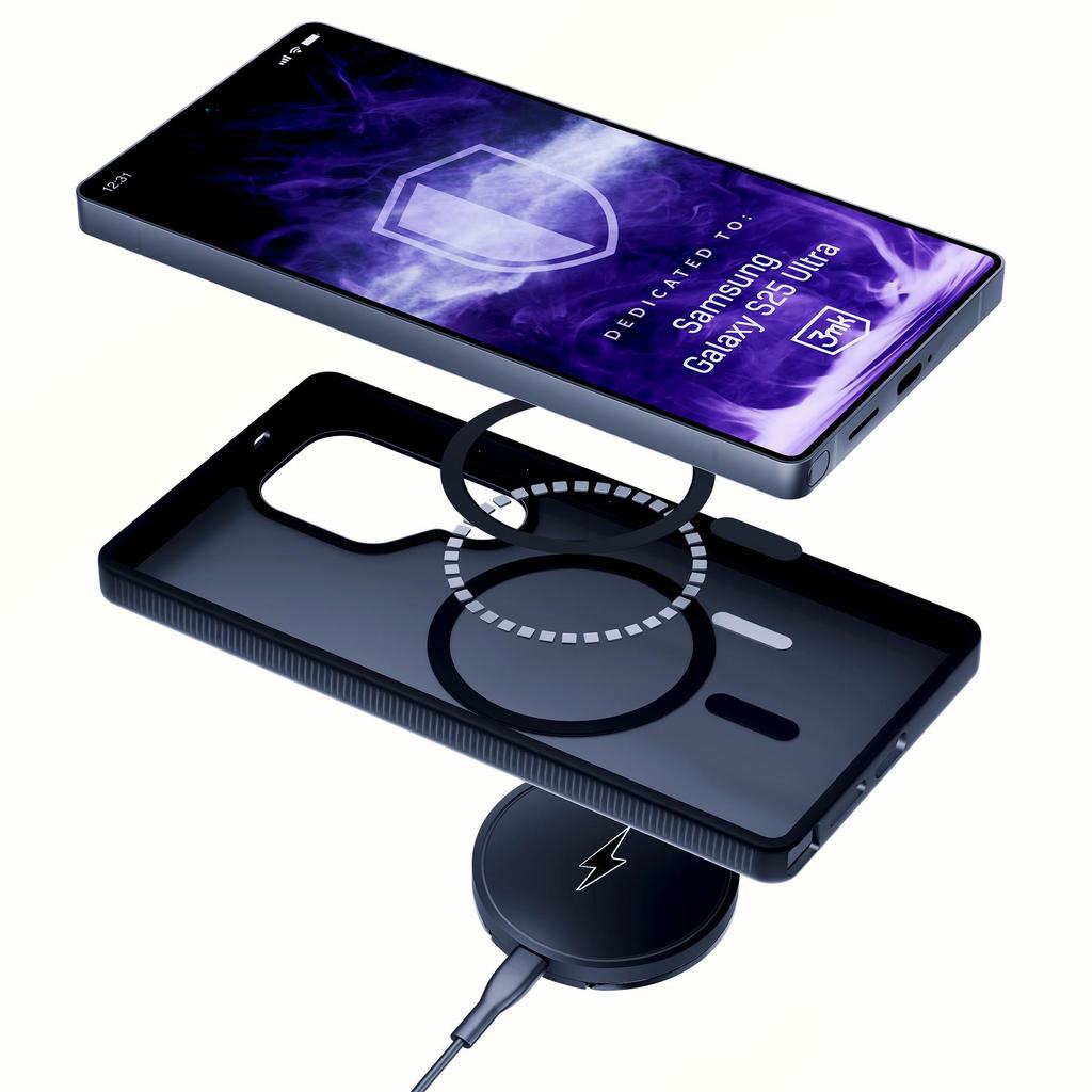 Samsung Galaxy S25 Ultra - 3Mk Smoke Magcase