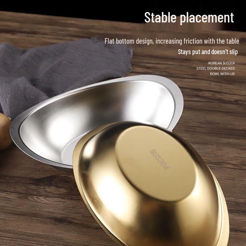 ZISIZ Creative Golden Ingot Serving Bowl