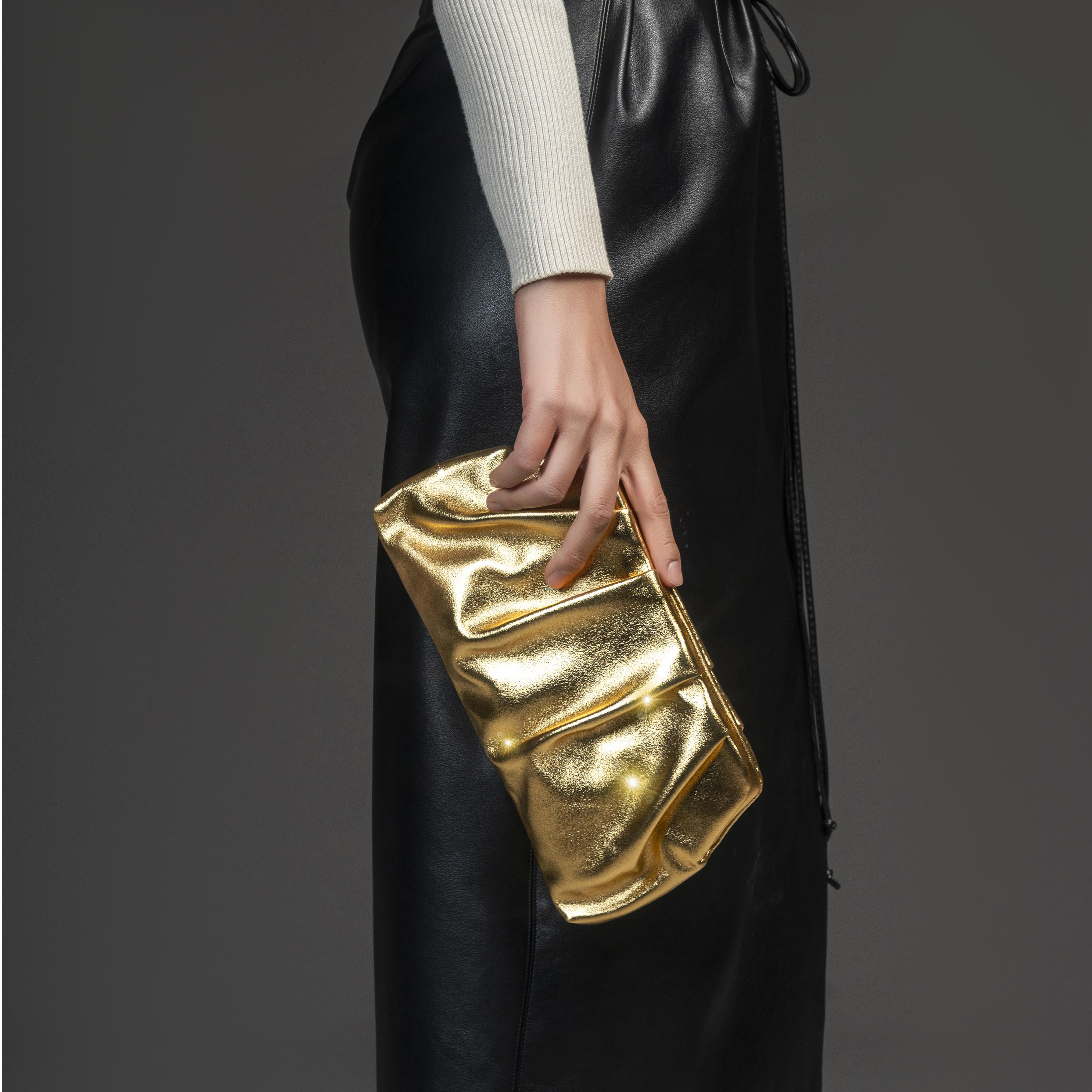 Ladies Luxury Bags Csw003 Women's Golden Purses And Handbag Luxury Designer Shoulder Bag Purse Bag Wedding Evening Clutch Bag Party Bag