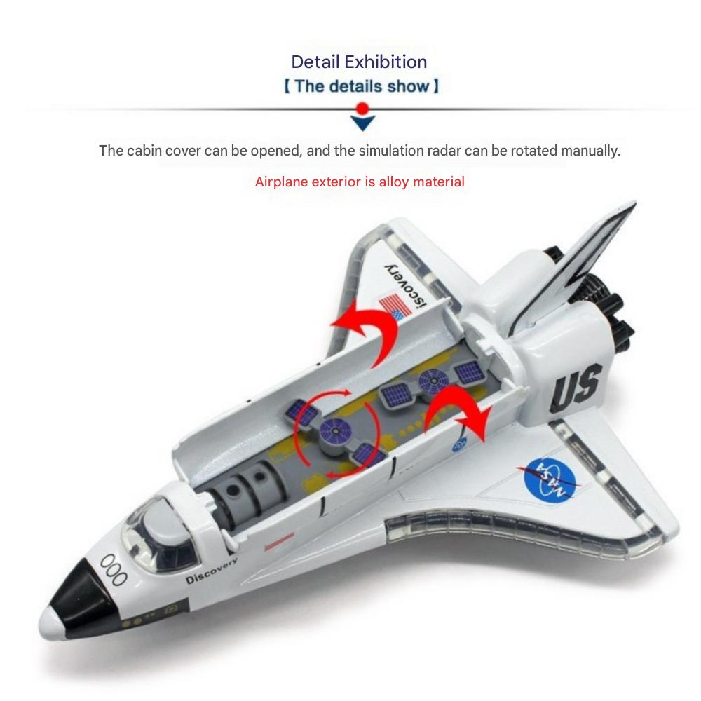Columbia Space Shuttle Model Children's Spaceship Toy, Large 19.5*14*7.1cm