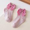 Baby Mesh Socks Bowknot Soft Cotton Newborn Sock Princess Infant Toddler Girls Cute Breathable Socks