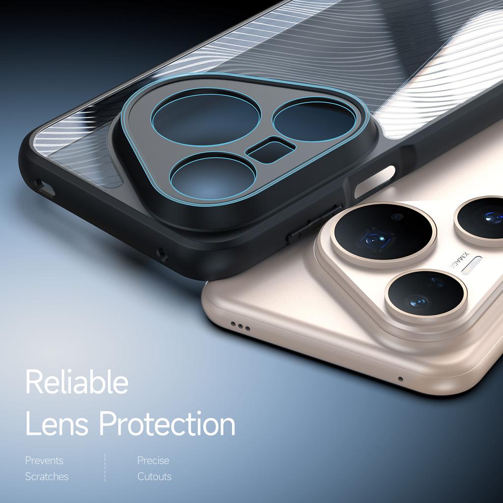 For Huawei Pura 80 Pro+/Huawei Pura 80 Pro Case DUX DUCIS Aimo Series TPU+PC Matte Drop-proof Phone Cover (REACH Certification)