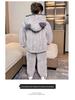 Boys' Thick Flannel Pajama Set - Children's Coral Fleece, Spring/Autumn 2025.