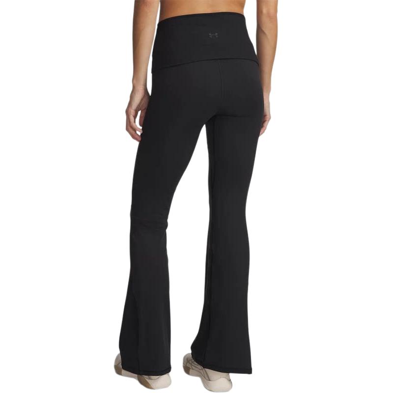 Under Armour Meridian Soft Series High-Waisted Training Elastic Flared Pants Yoga Long Pants Women bottoms 6013245-001