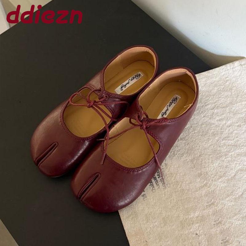 Fashion Fashion Strange Toe Women Flats Slip On Shoes Female Soft Footwear Butterfly-Knot Ladies Flats With Shoes