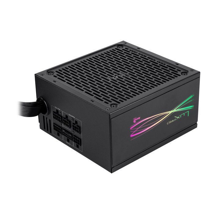 Bloc D'alimentation - Aerocool - LUX PRO RGB 650M - 650W - 80Plus Bronze - Éclairage LED RGB